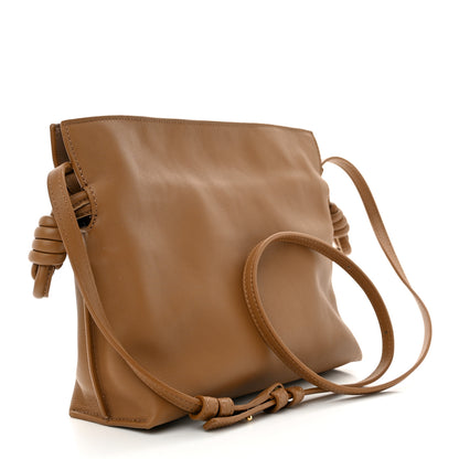 Loewe Calfskin Mini Flamenco Knot Clutch Oak 3 of 9