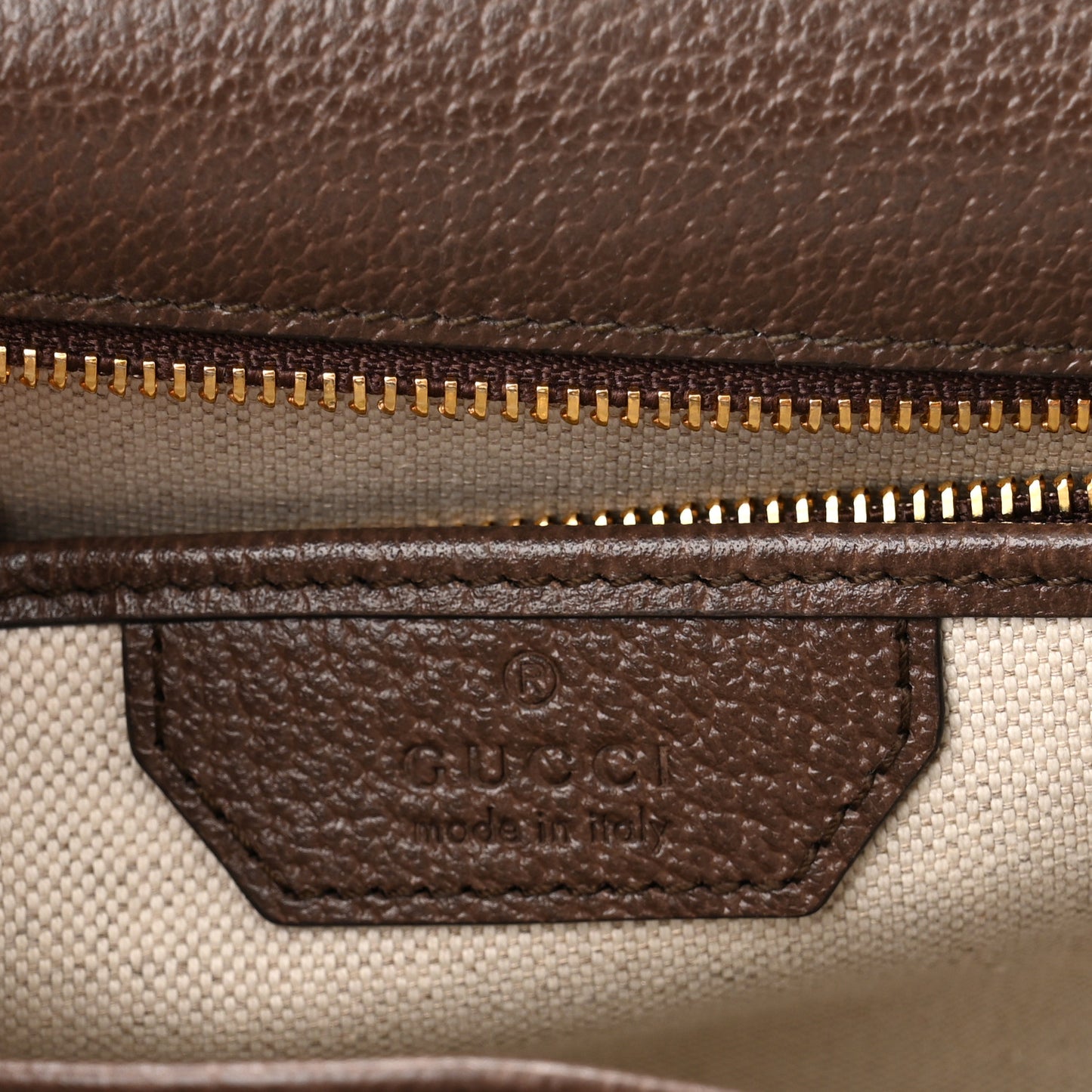 Monogram Jumbo GG Textured Dollar Calfskin Web Small Bamboo 1947 Top Handle Bag Camel Ebony New Acero