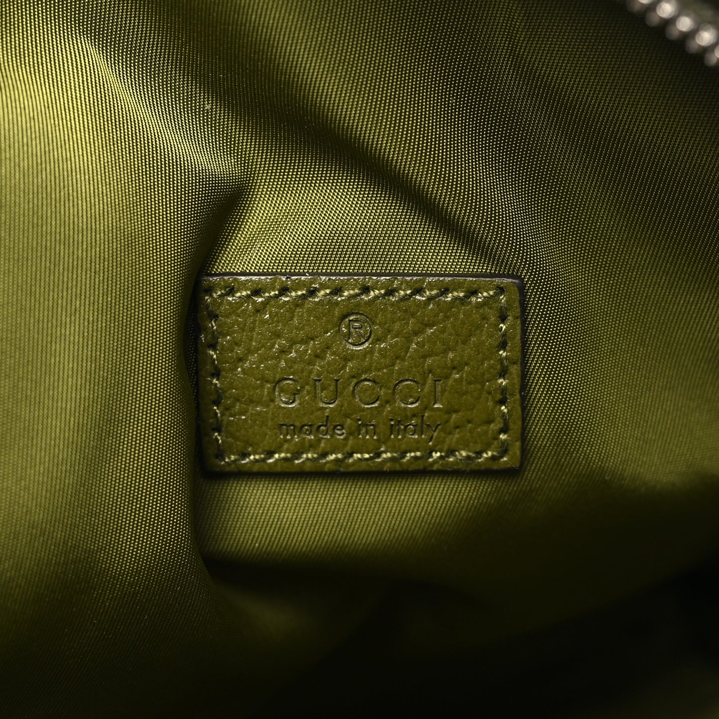 Econyl Nylon Monogram Off The Grid Shoulder Bag Juniper Green