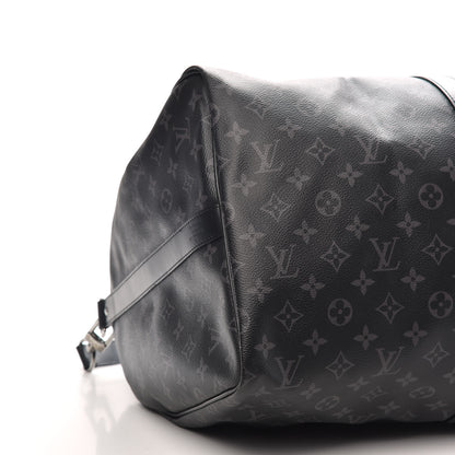 Louis Vuitton Monogram Eclipse Keepall Bandouliere 55 6 of 8