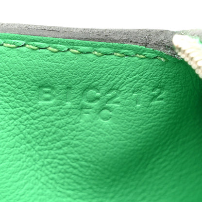 Hermes Taurillon Clemence Mini Lindy 20 Vert Comics 7 of 10