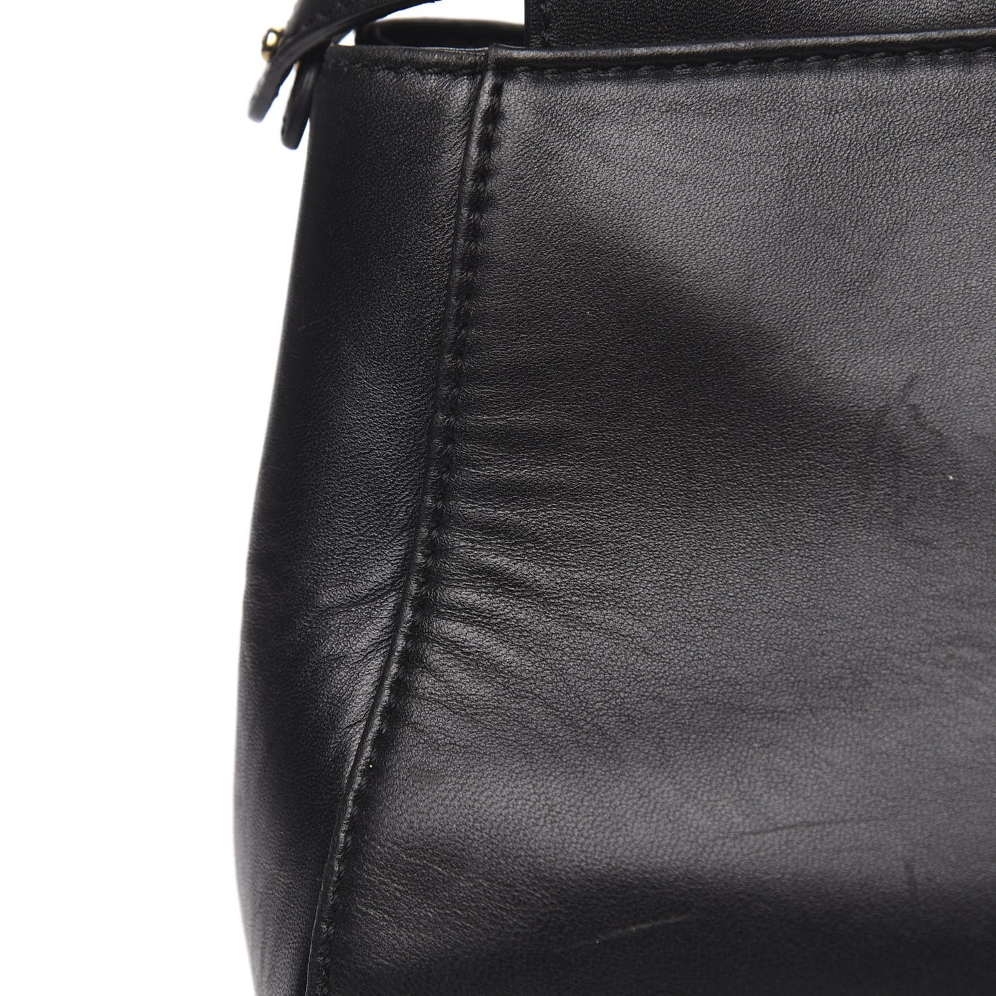 Nappa Mini Peekaboo Iconic Satchel Black
