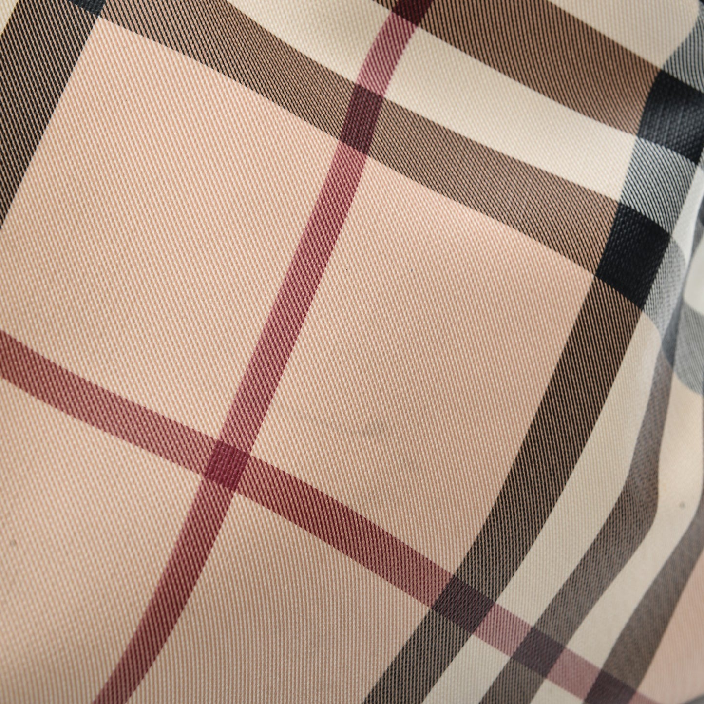 Patent Nova Check Small Bilmore Tote Black