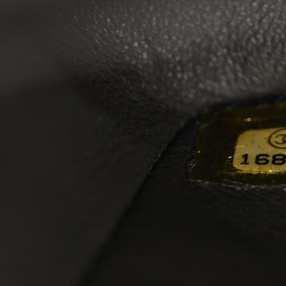 Chanel Lambskin Quilted Medium Double Flap Dark Grey 7 of 11