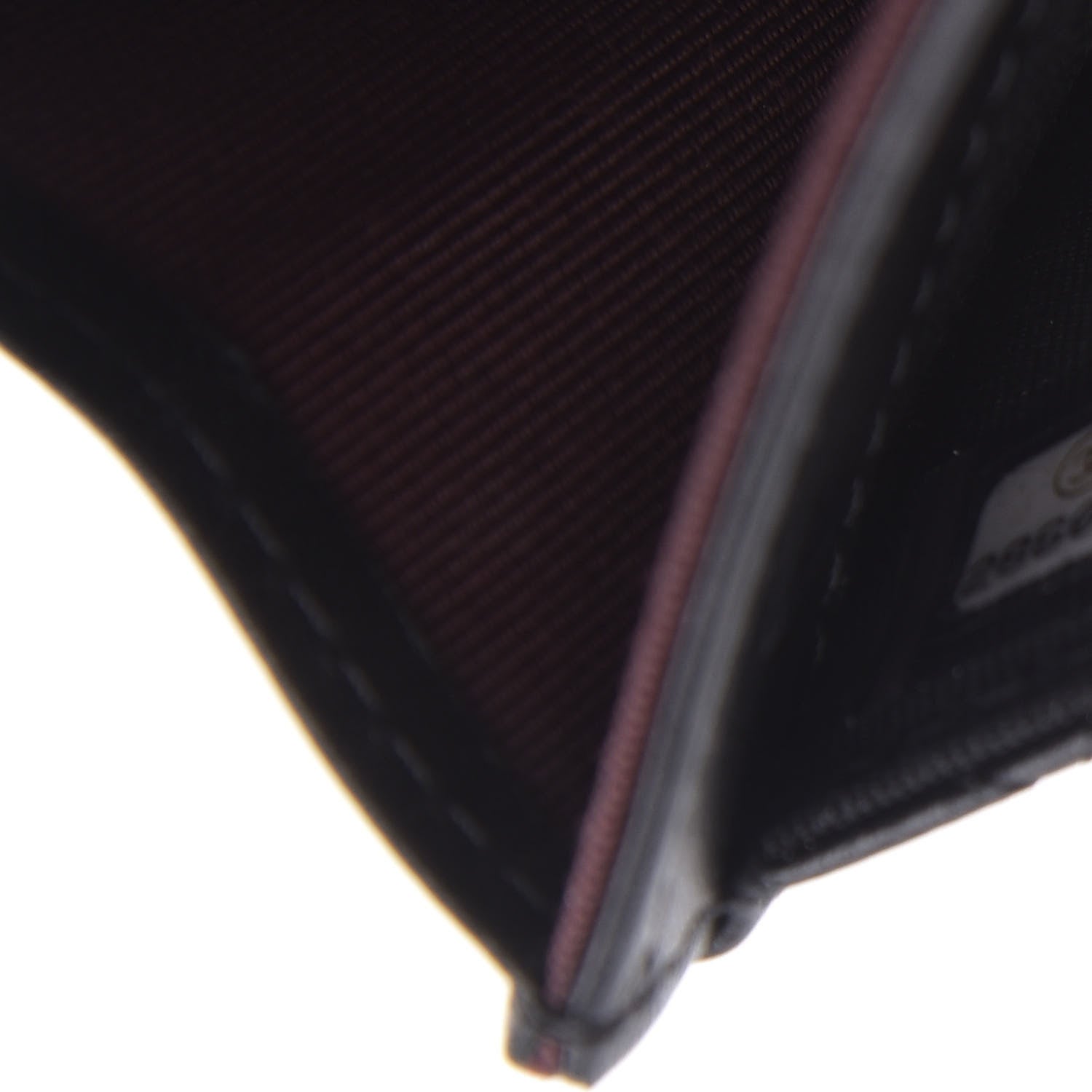Chanel Lambskin Quilted Flap Card Holder Black 8 of 10