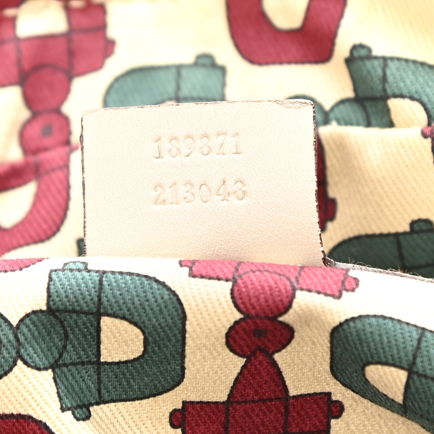 Guccissima Pop Bamboo Handle Tote Off White