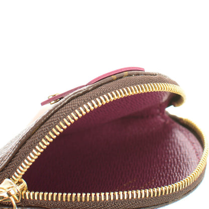 Louis Vuitton Monogram Totem Round Coin Purse Magenta 5 of 8