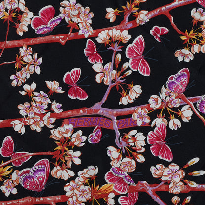 Hermes Silk Vol Amoureux des Azures Scarf 90 3 of 4