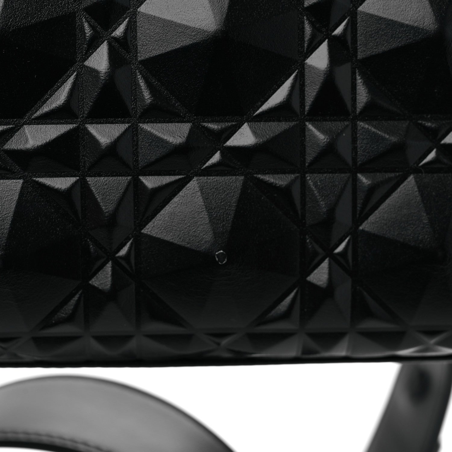 Christian Dior Calfskin Cannage Diamond Small My ABCDior Lady Dior Black 9 of 10