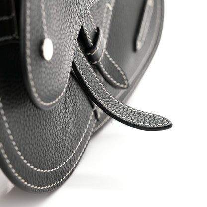 Christian Dior X KAWS Grained Calfskin Saddle Pouch Black 12 of 12