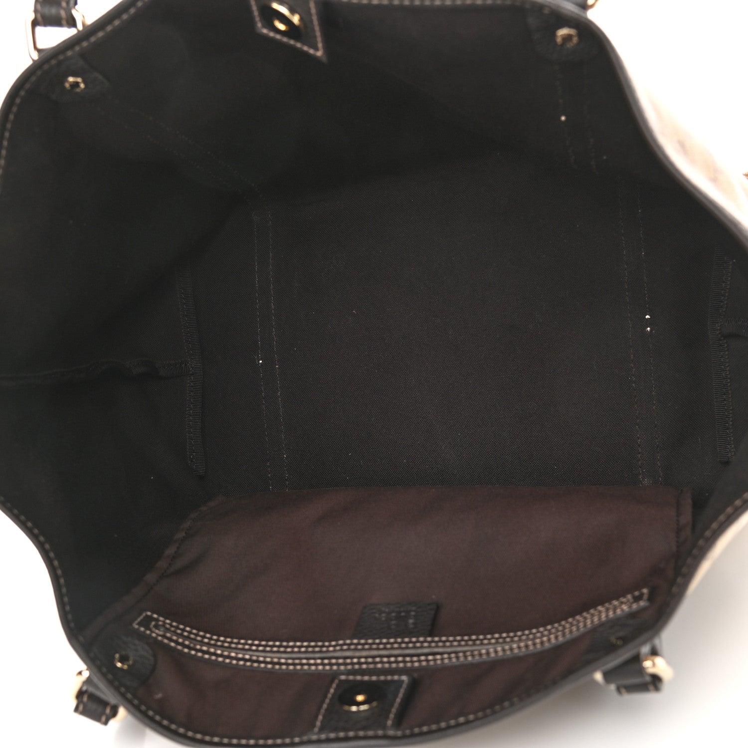Gucci Crystal Monogram Medium Joy Tote Beige Ebony Testa di Moro 5 of 9