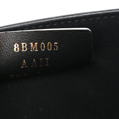 Fendi Vitello Liberty F is Fendi Bi-Color FF 1974 Embossed Envelope Belt Bag Maya Black 7 of 10