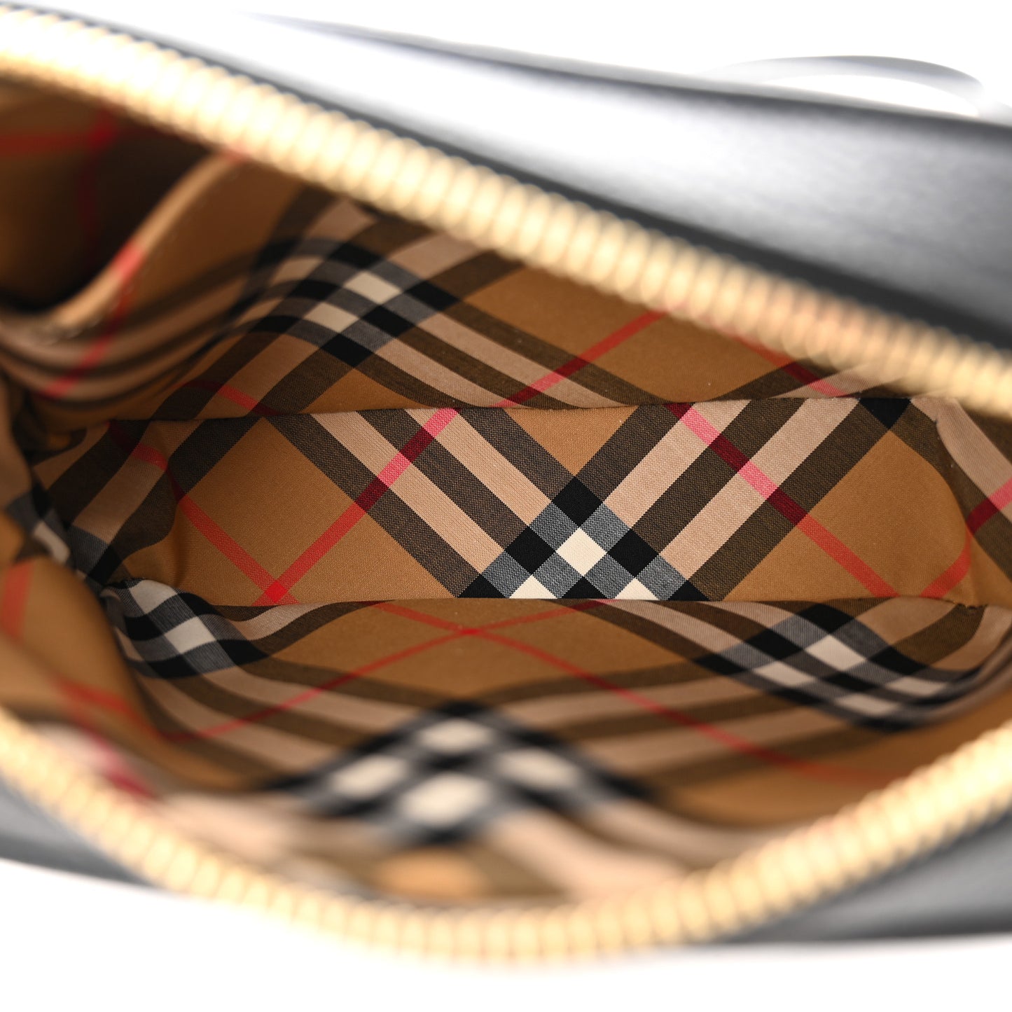 Grained Calfskin TB Small Camera Bag Black