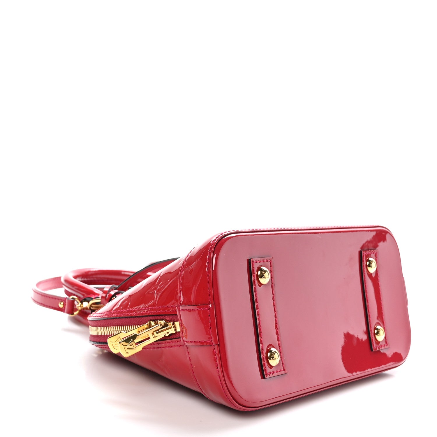 Louis Vuitton Vernis Alma BB Rose Indien 4 of 9