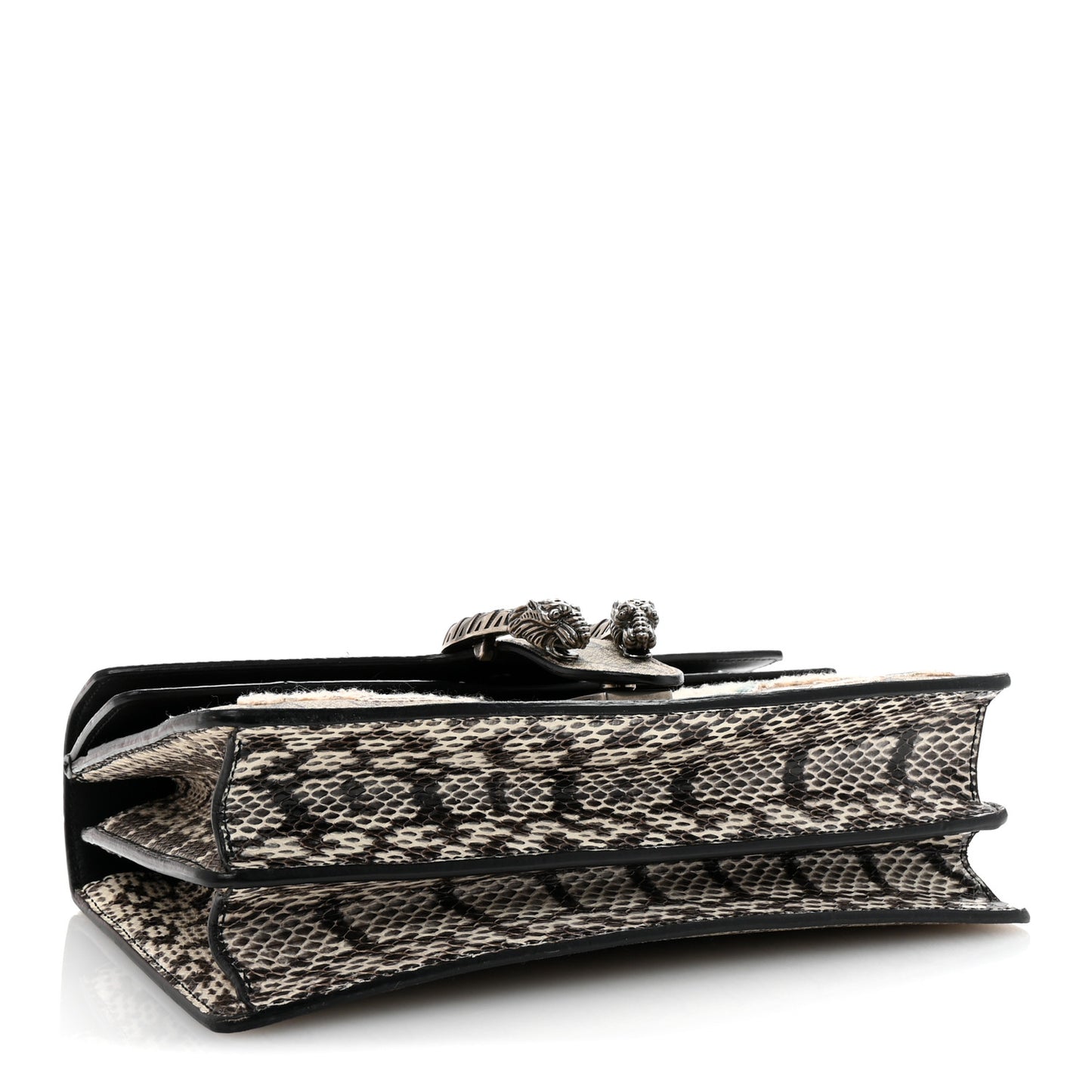 X MLB GG Supreme Monogram Snakeskin NY Yankees Patch Embroidered Small Dionysus Shoulder Bag