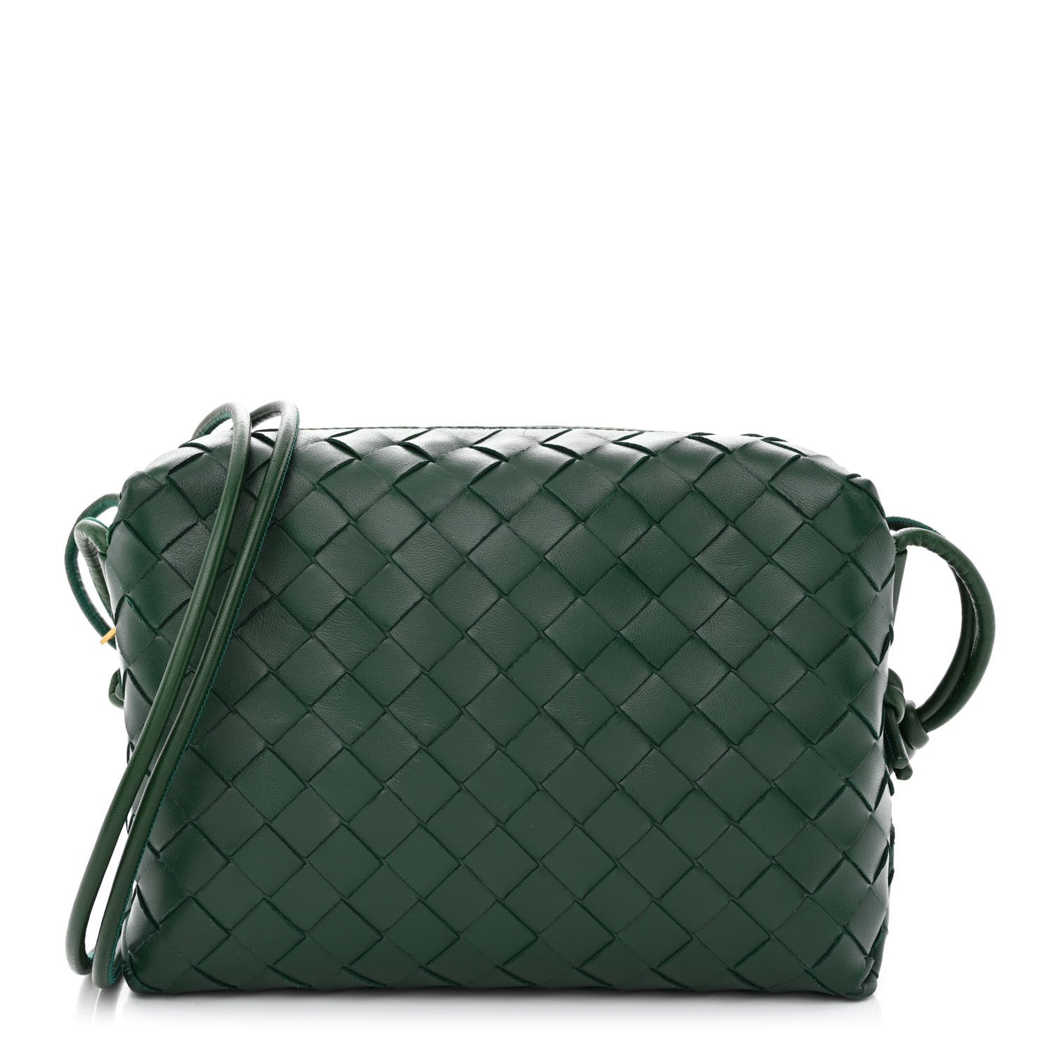 Bottega Veneta Nappa Intrecciato Small Loop Camera Bag Raintree 1 of 10