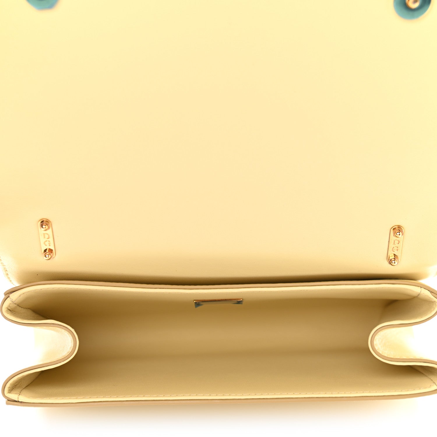 Dolce & Gabbana Brocade DG Girls Shoulder Bag Gold 5 of 9