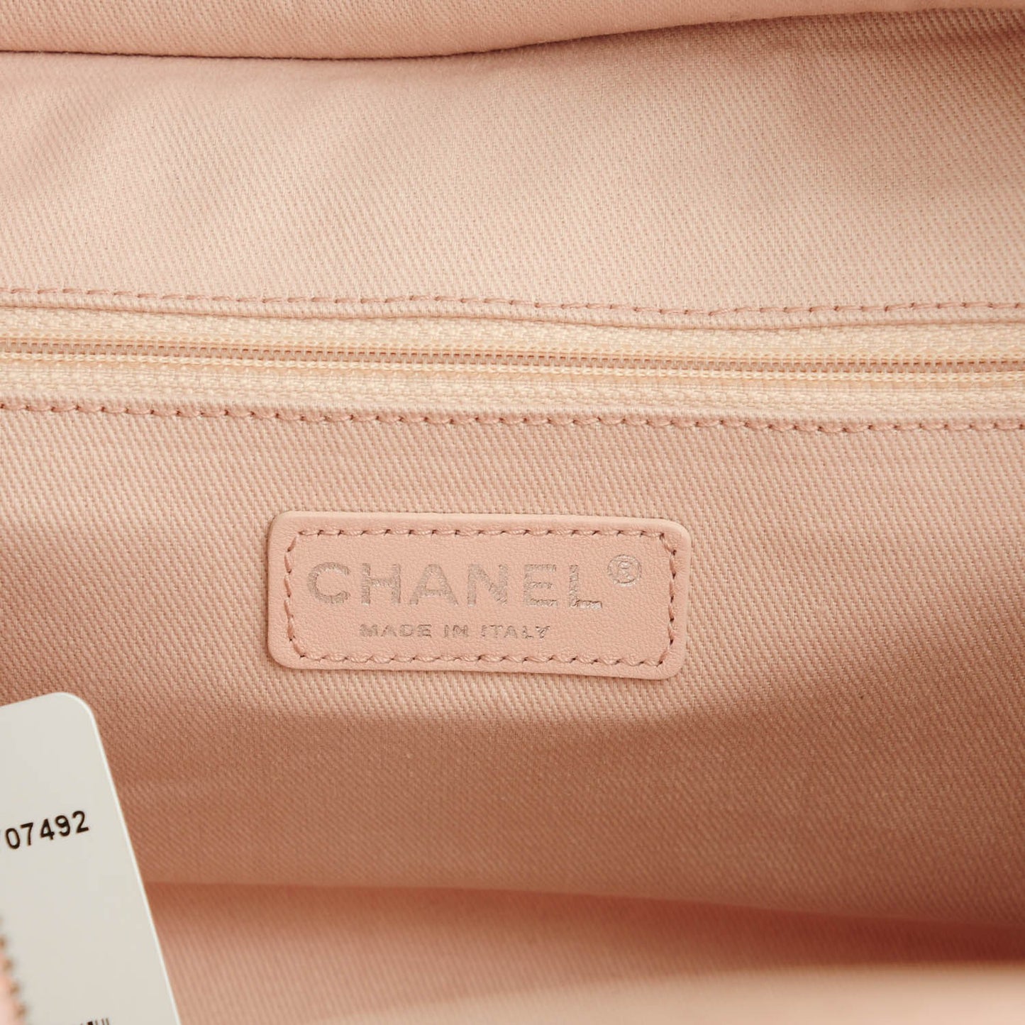 Canvas Deauville Small Bowling Bag Light Pink