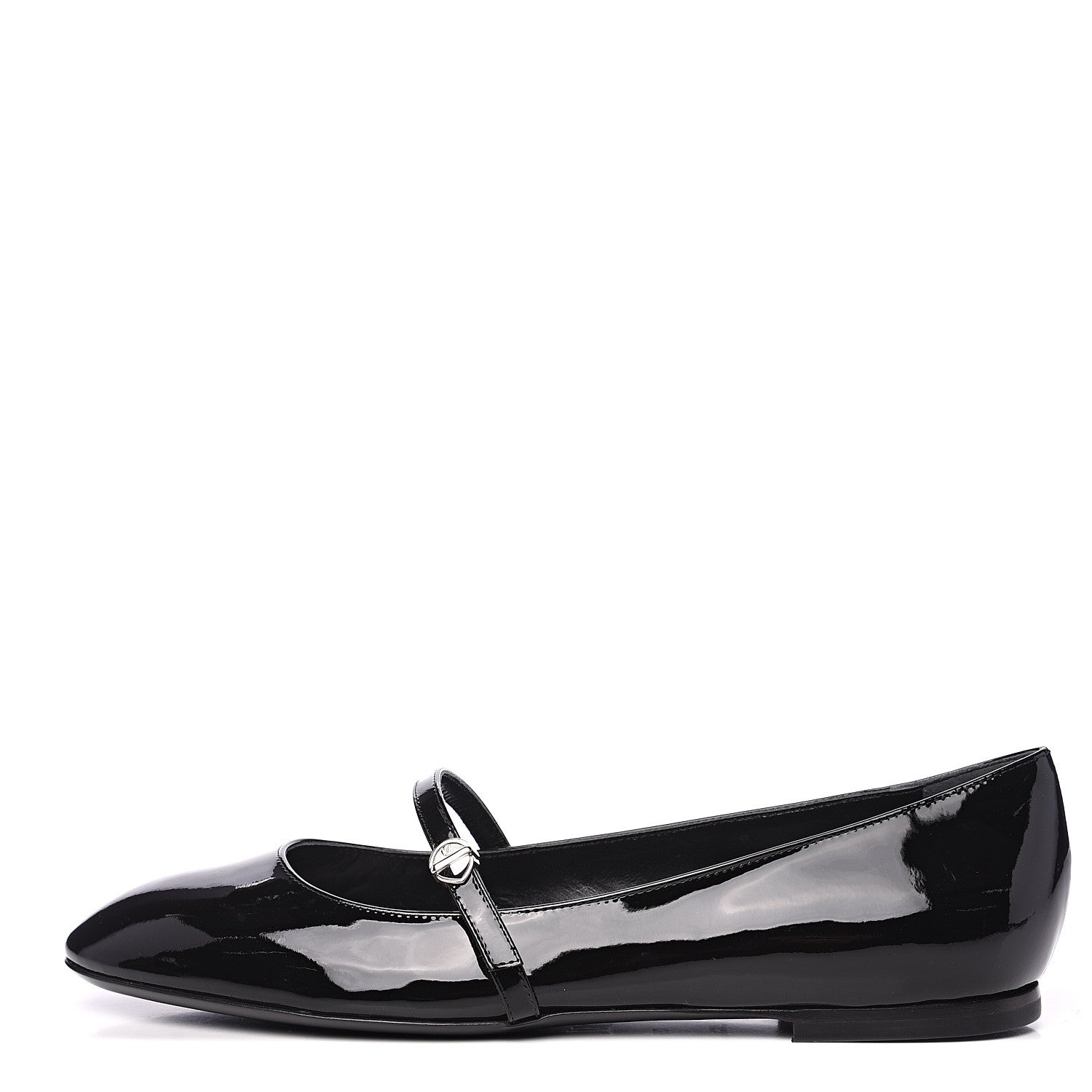 Louis Vuitton Patent Uniformes Ballet Flats 39 Black 1 of 7