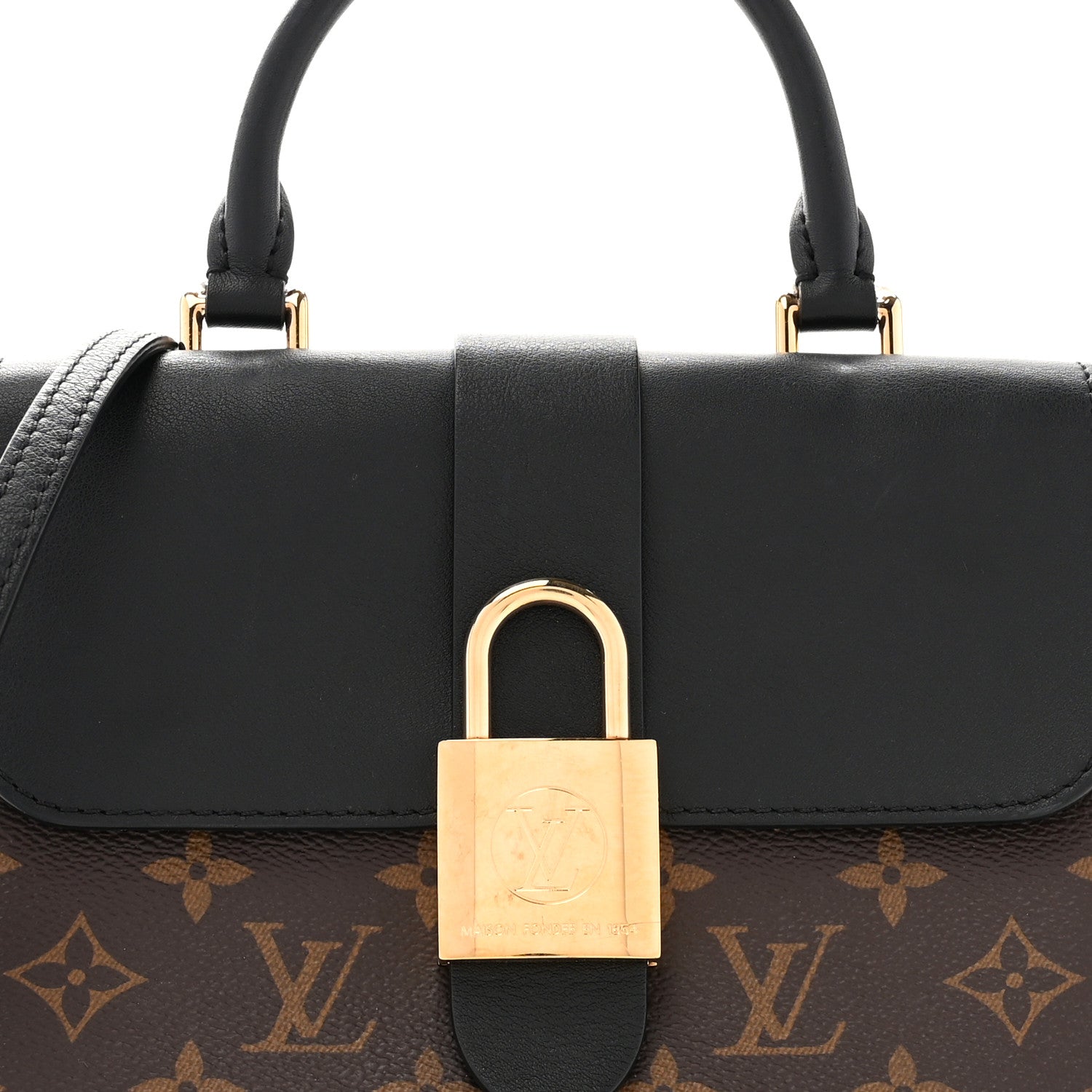 Louis Vuitton Monogram Locky BB Black 8 of 10