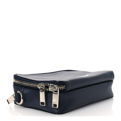 Christian Dior x AIR JORDAN Grained Calfskin Crossbody Blue 3 of 13