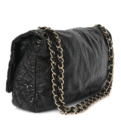 Chanel Vinyl Medium Rock and Chain Flap Black 3 of 12