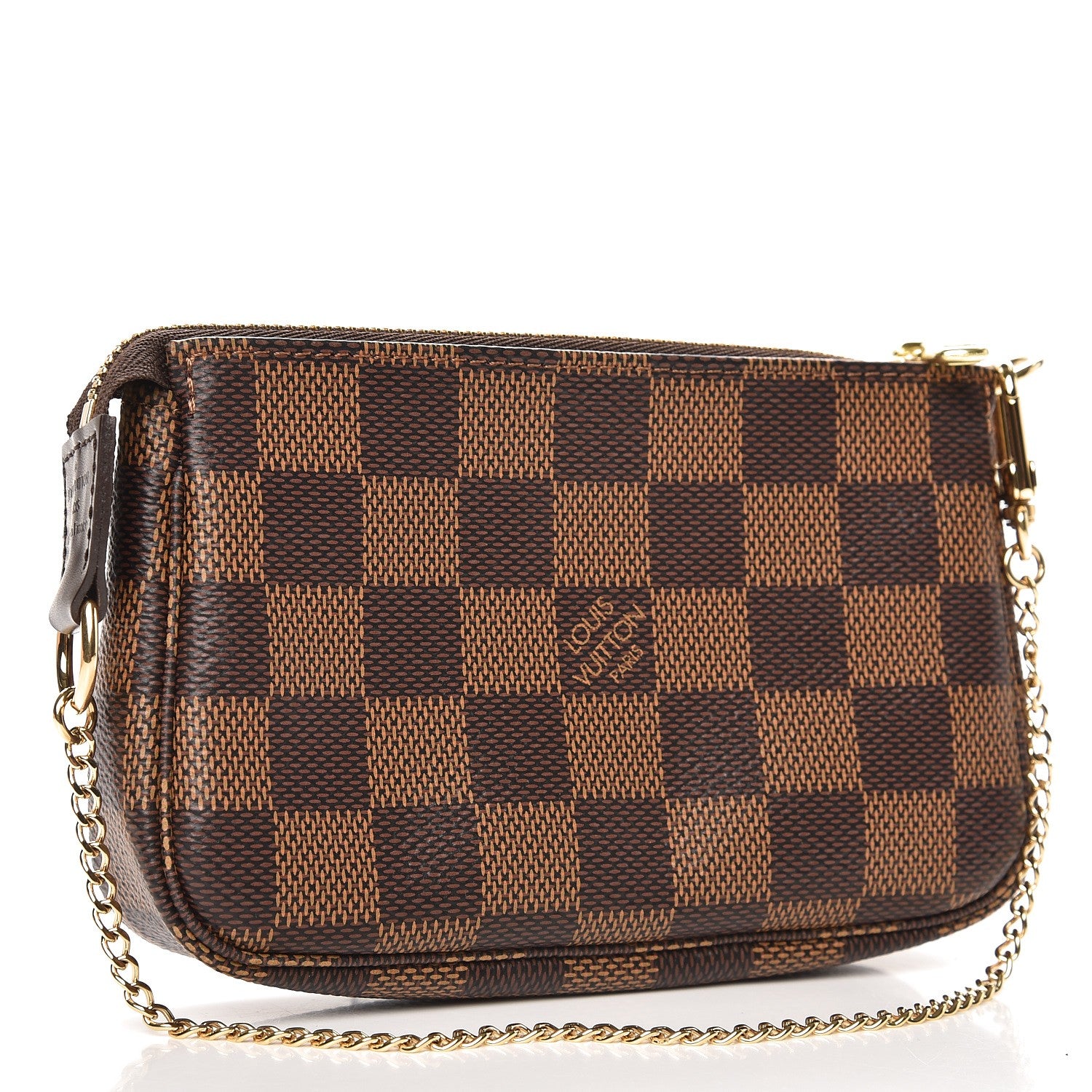 Louis Vuitton Damier Ebene Mini Pochette Accessories 3 of 8