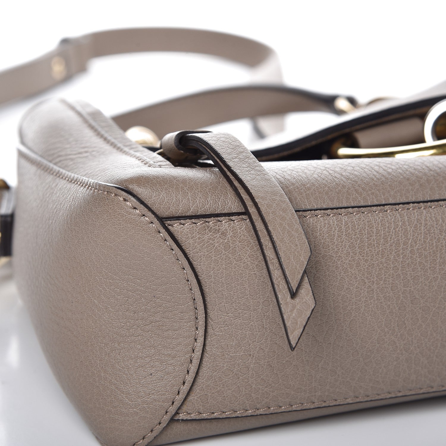 Chloe Calfskin Mini Faye Day Shoulder Bag Motty Grey 9 of 23