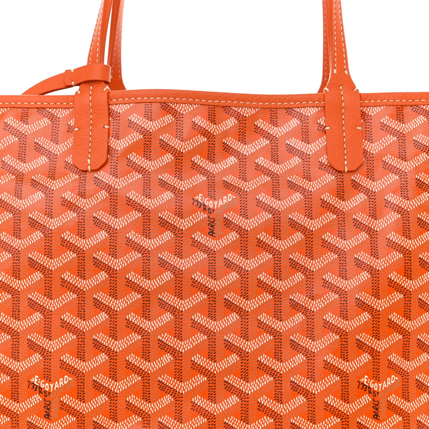 Goyard Goyardine Saint Louis PM Orange 8 of 10