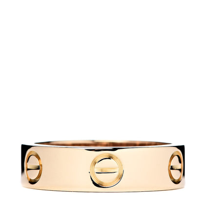 Cartier 18K Yellow Gold 5.5mm LOVE Ring 55 7.25 3 of 5