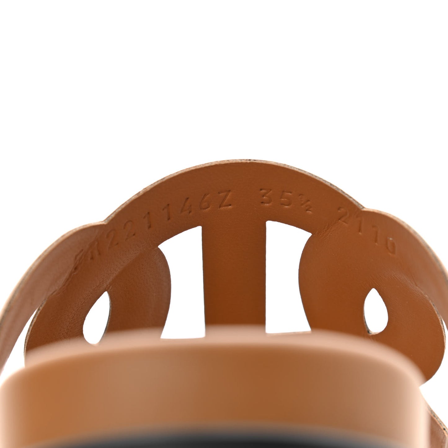 Nappa Extra Sandals 35.5 Naturel