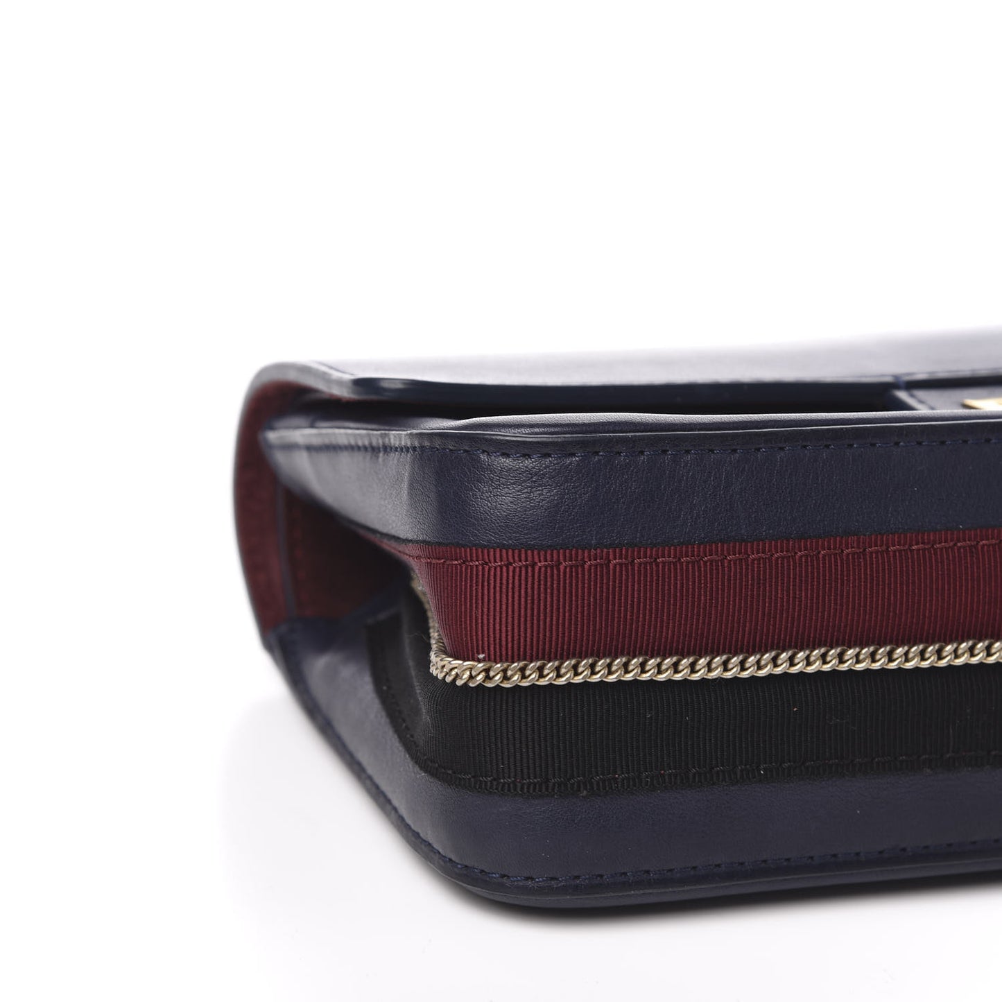 Calfskin Nude 2.55 Medals Reissue 225 Flap Navy