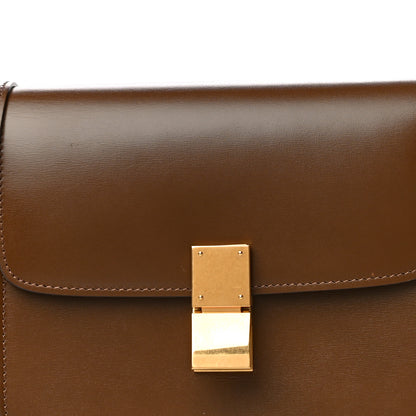 Celine Box Calfskin Teen Classic Box Flap Bag Camel 8 of 13