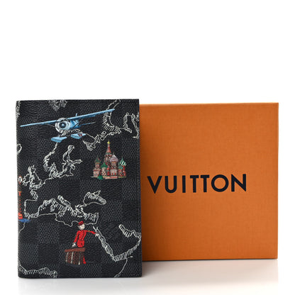 Louis Vuitton Damier Graphite Map Passport Cover 7 of 7