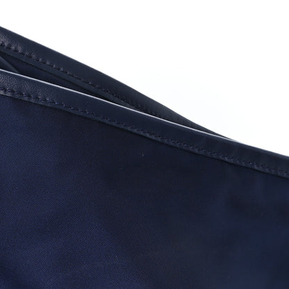 Prada Re-Nylon Triangle Large Mariner Shoulder Bag Baltico 10 of 10