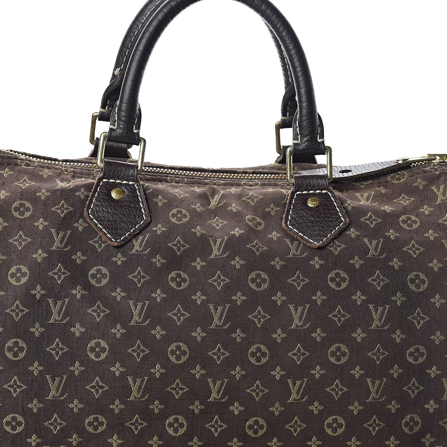 Louis Vuitton Mini Lin Speedy 30 Ebene 6 of 11