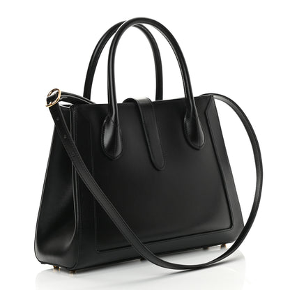 Gucci Boarded Plutone Calfskin Medium Jackie 1961 Tote Black 3 of 12