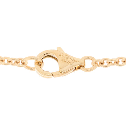 Cartier 18K Yellow Gold Interlocking LOVE Necklace 5 of 6