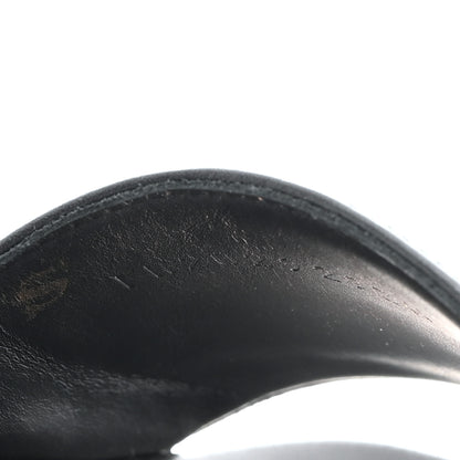 Hermes Calfskin Mens Biarritz Sandals 40 Black 7 of 11