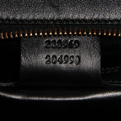Gucci Metallic Crackled Calfskin 58 Clutch Fawn 7 of 8