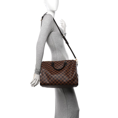 Louis Vuitton Damier Ebene Speedy Bandouliere 35 2 of 10