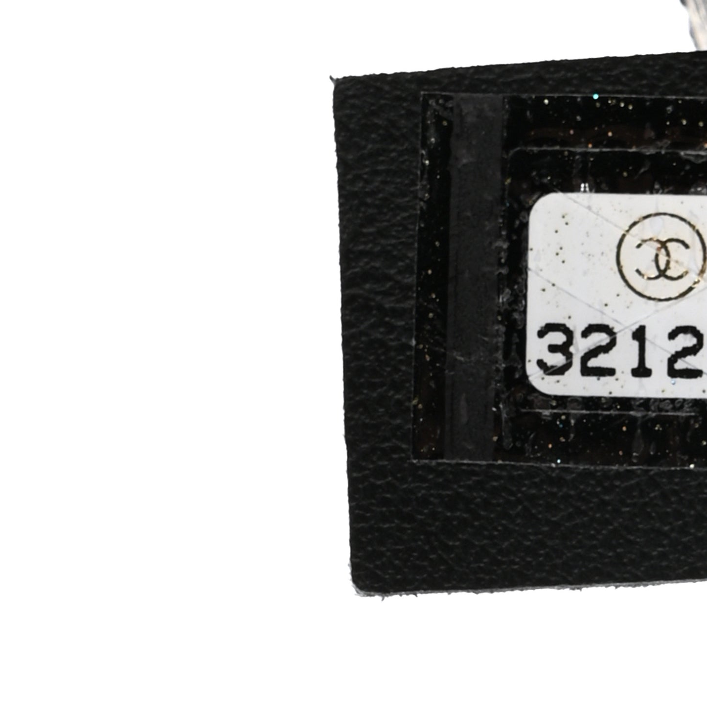 Calfskin Quilted CC Uniform Flap Belt Bag Black