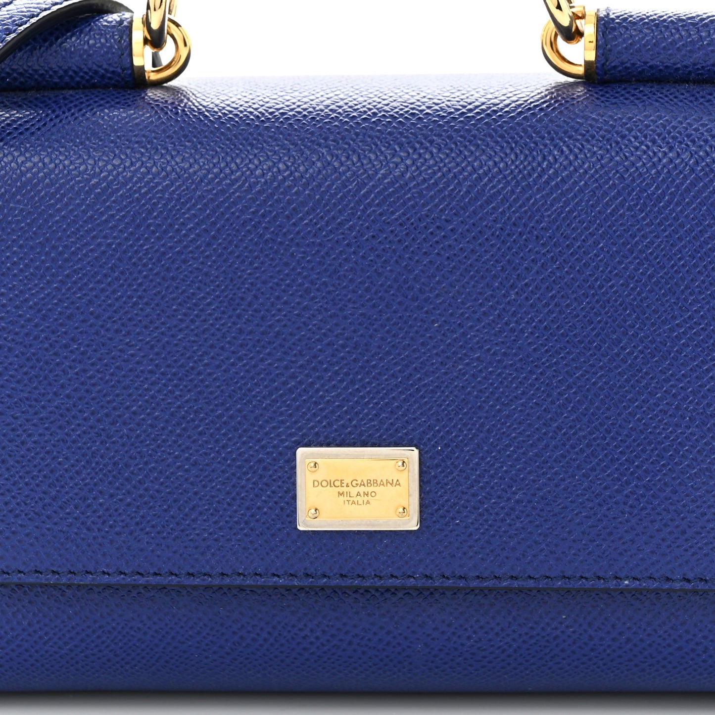 Dauphine Miss Sicily East West Shoulder Bag Blue