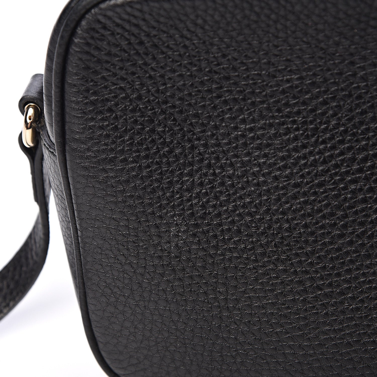 Gucci Pebbled Calfskin Small Soho Disco Bag Black 10 of 18