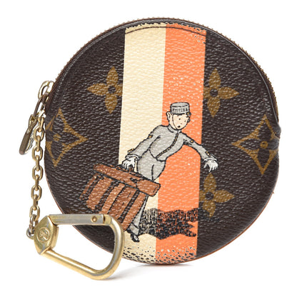 Louis Vuitton Monogram Groom Round Coin Purse 1 of 13
