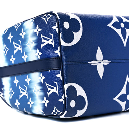 Louis Vuitton Monogram Escale Speedy Bandouliere 30 Blue 9 of 10