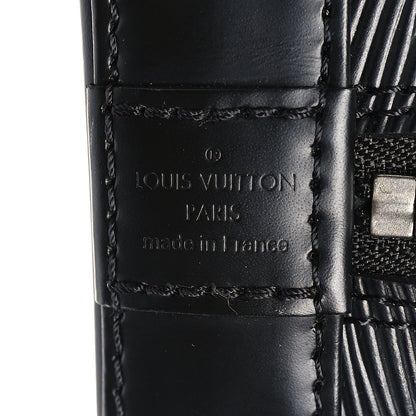 Louis Vuitton Epi Jacquard Alma BB Black 9 of 11