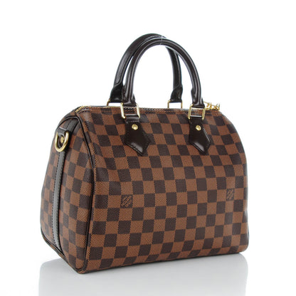 Louis Vuitton Damier Ebene Speedy Bandouliere 25 3 of 8