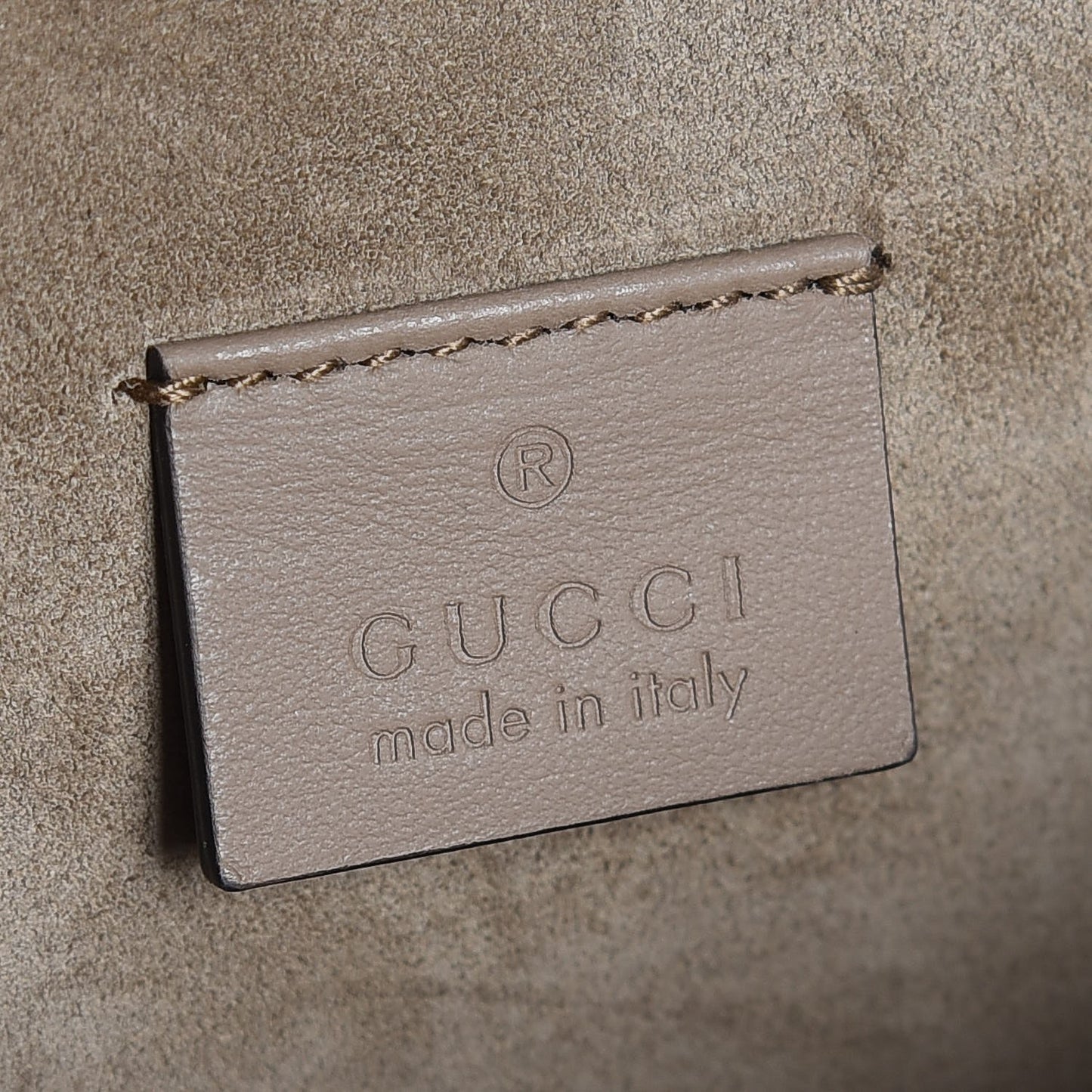 GG Supreme Monogram Small Dionysus Shoulder Bag Taupe