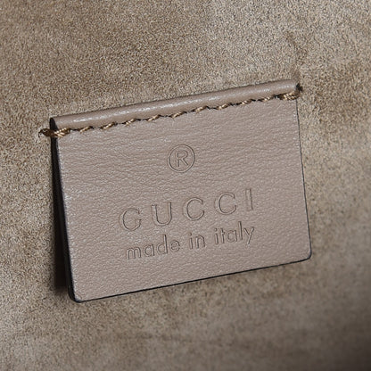 Gucci GG Supreme Monogram Small Dionysus Shoulder Bag Taupe 6 of 7